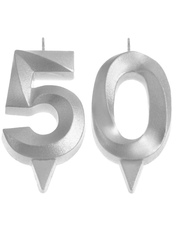 Свеча в торт юбилейная 