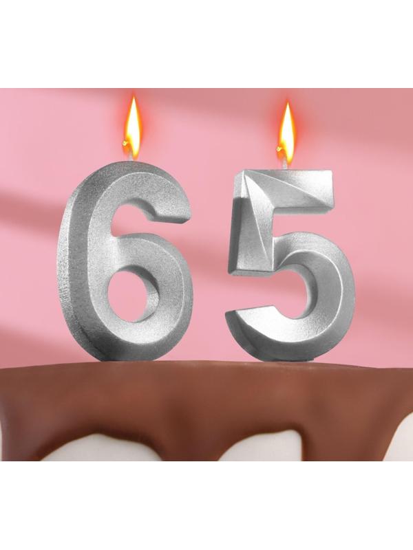 Свеча в торт юбилейная 