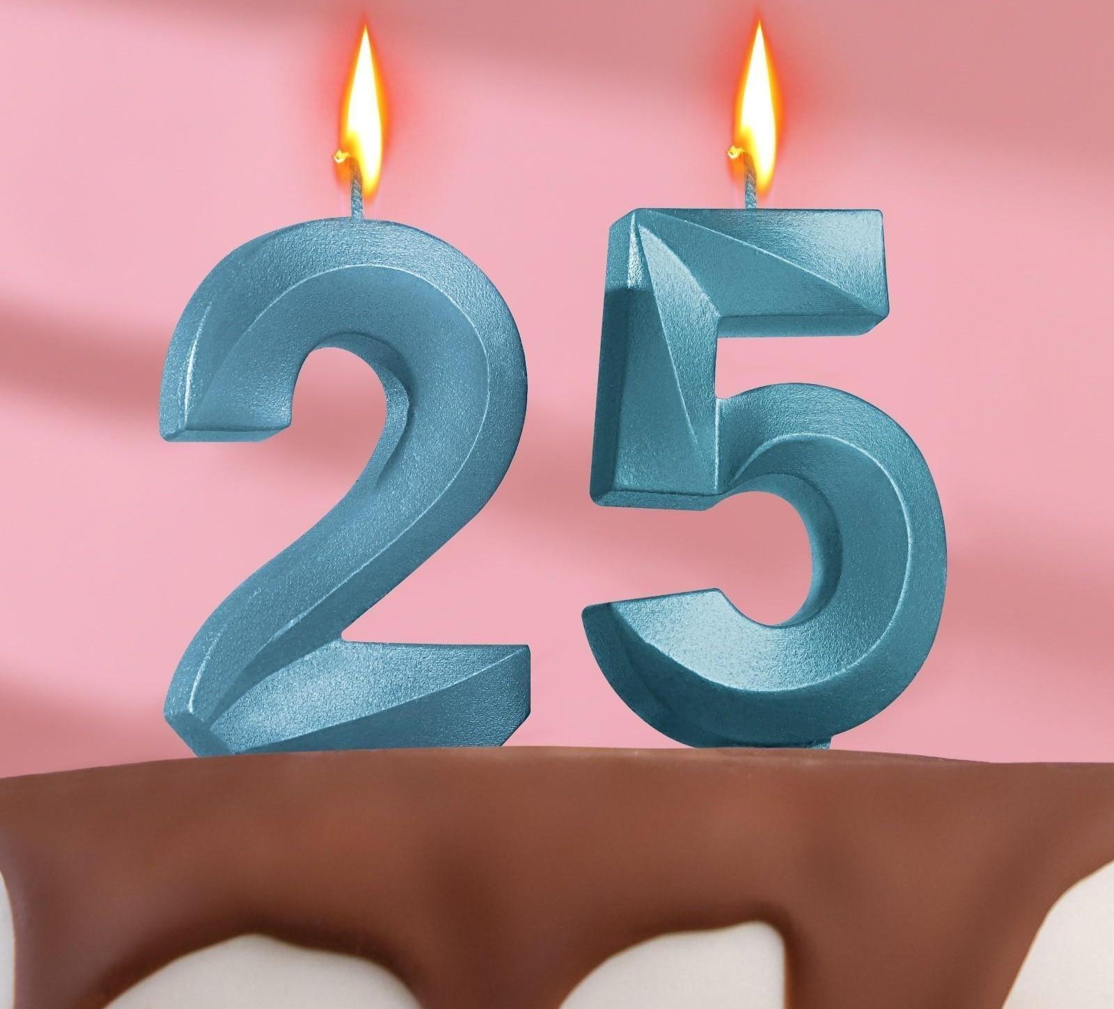 Свеча в торт юбилейная 