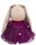 Мягкая игрушка «Зайка Ми в платье и шарфе с помпонами», 18 см