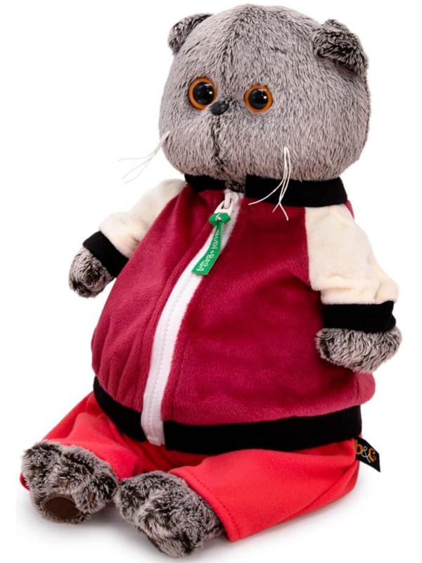 Мягкая игрушка «Басик в спортивной курточке и штанах», 19 см