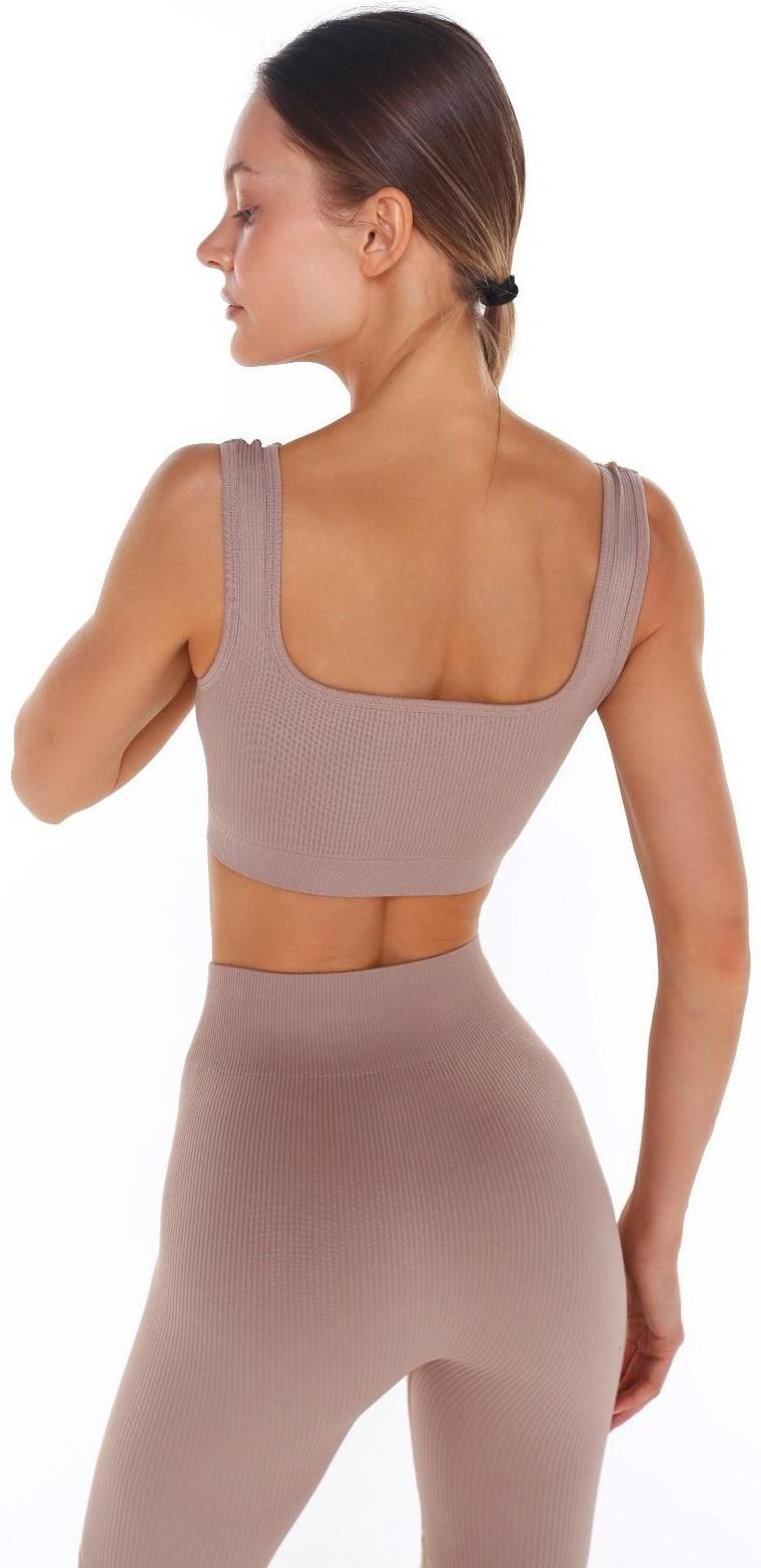 Топ женский, цвет бежевый, размер 46 (L)