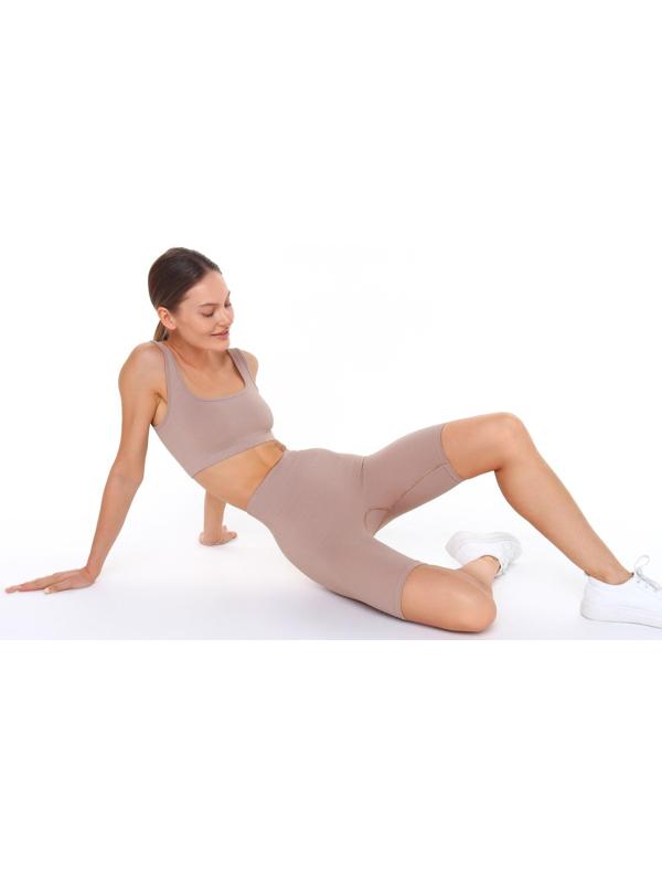 Топ женский, цвет бежевый, размер 46 (L)