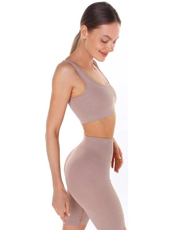 Топ женский, цвет бежевый, размер 46 (L)