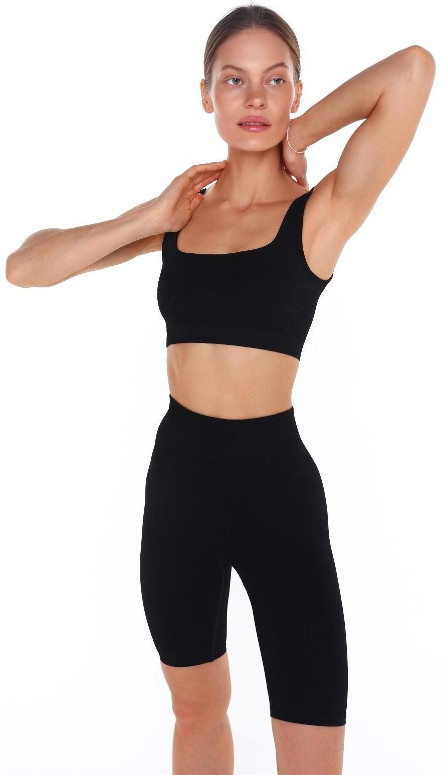 Топ женский, цвет чёрный, размер 42 (S)