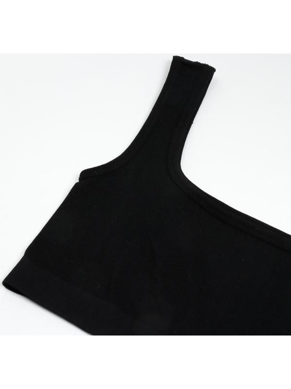 Топ женский, цвет чёрный, размер 42 (S)