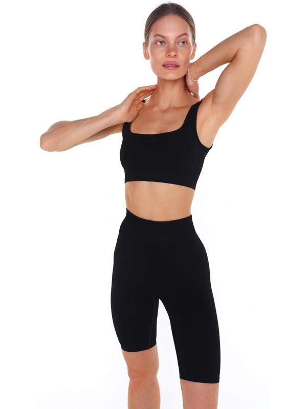 Топ женский, цвет чёрный, размер 42 (S)