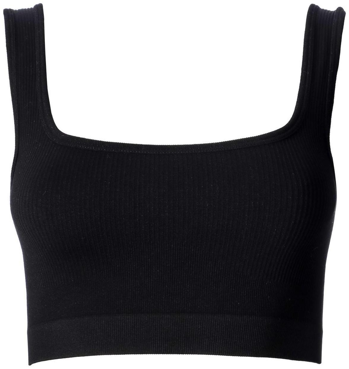 Топ женский, цвет чёрный, размер 44 (M)