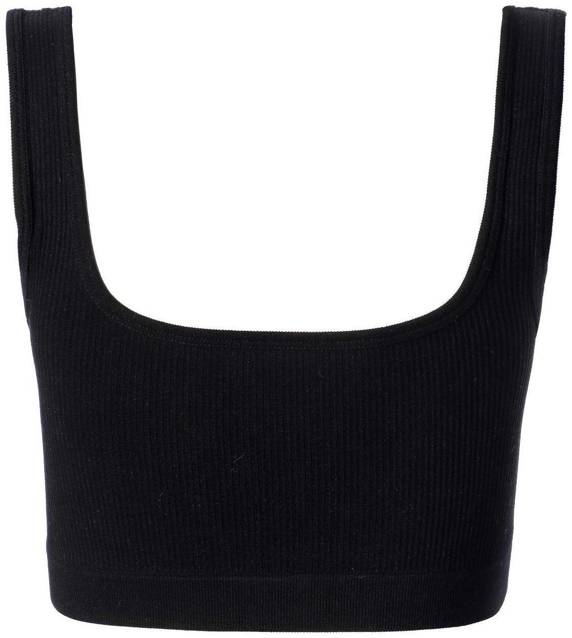 Топ женский, цвет чёрный, размер 44 (M)