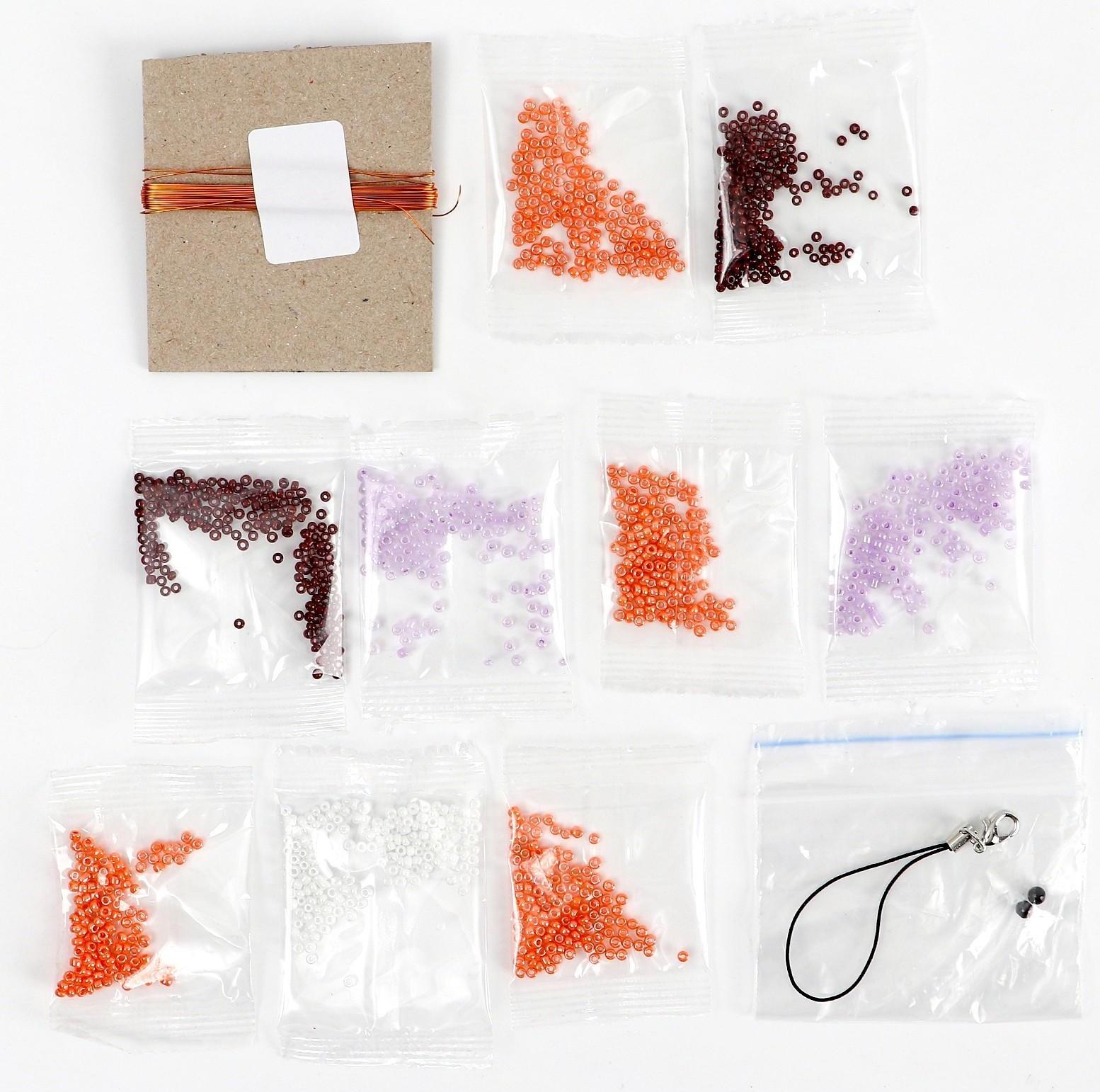 Брелоки. Фигурки из бисера «Сова»