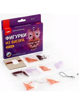 Брелоки. Фигурки из бисера «Сова»