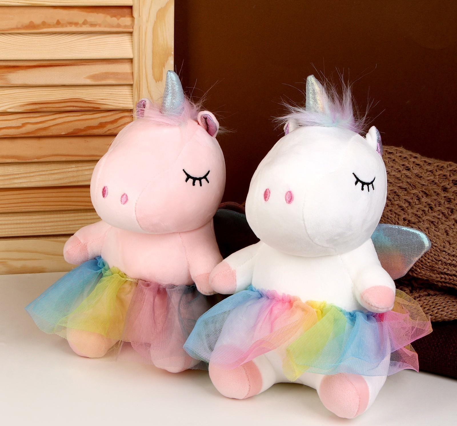 Мягкая игрушка «Единорог», цвета МИКС