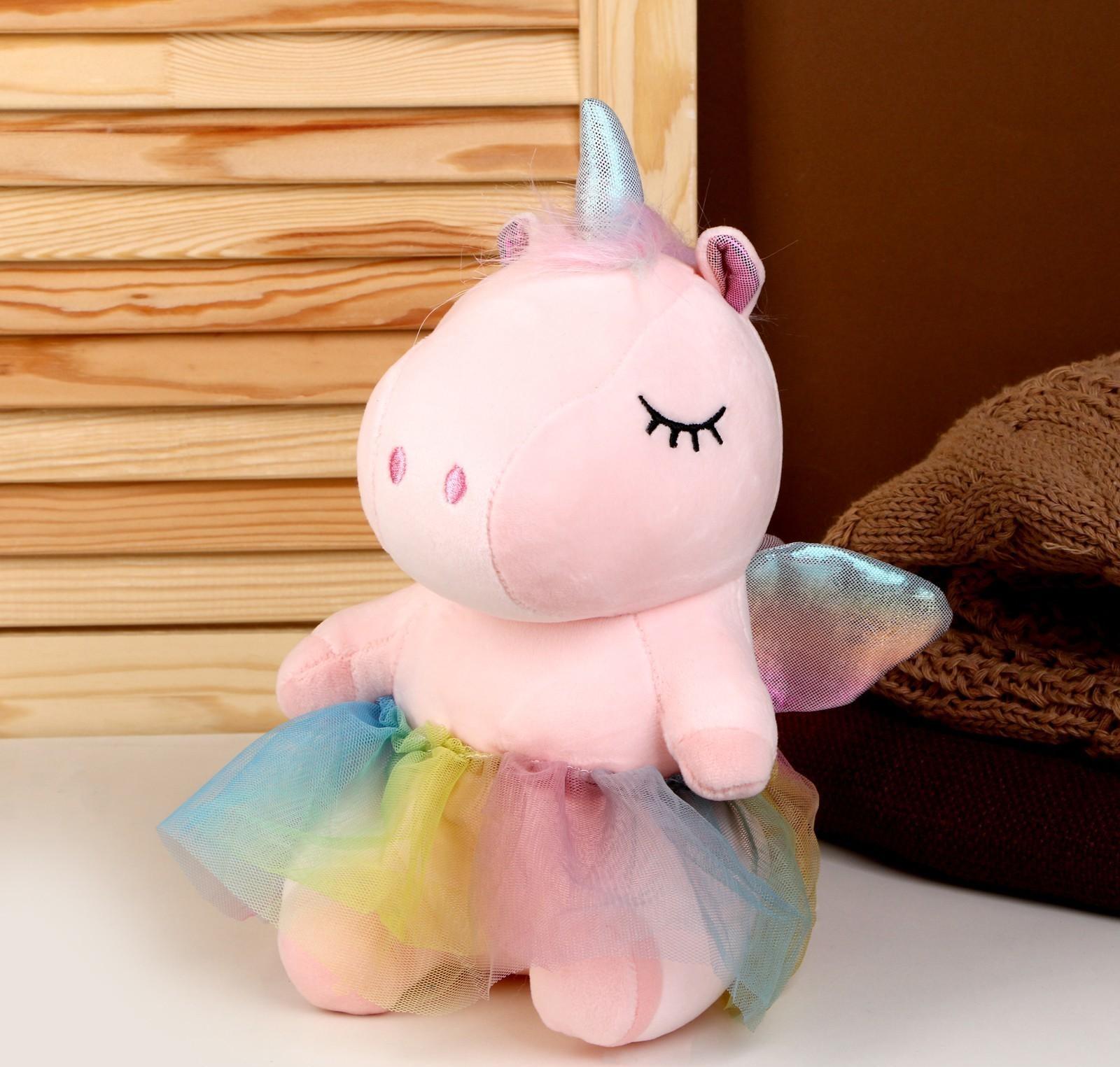 Мягкая игрушка «Единорог», цвета МИКС