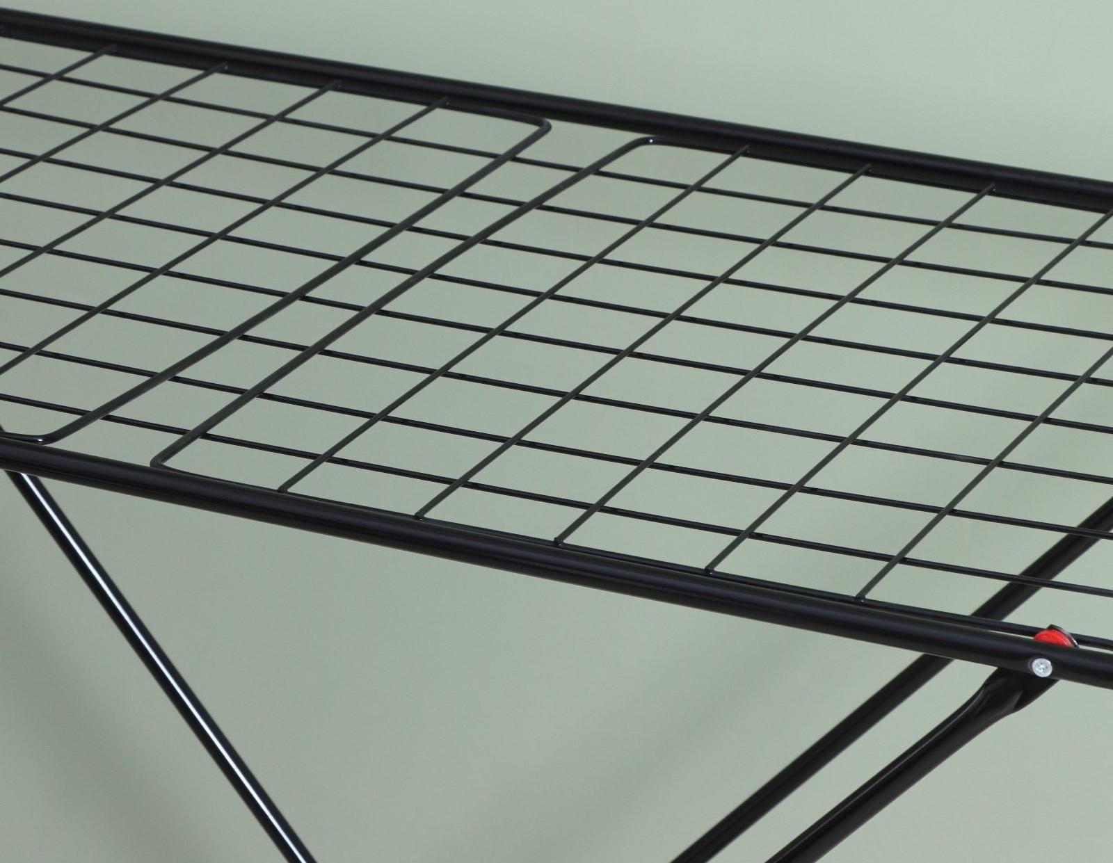 Сушилка для белья напольная «Mintaka», рабочая длина 18 м, цвет черный