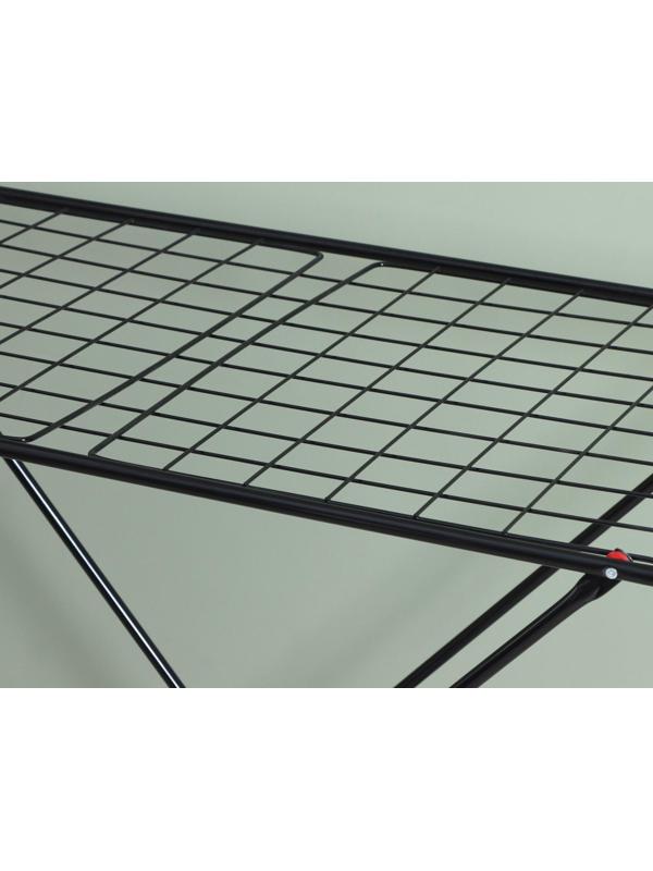 Сушилка для белья напольная «Mintaka», рабочая длина 18 м, цвет черный