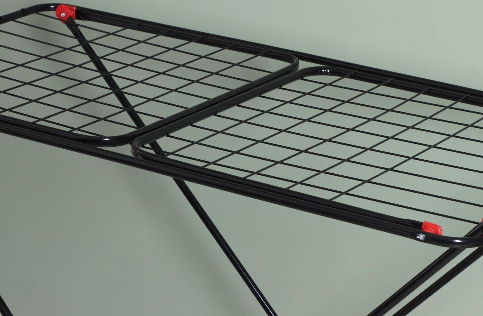 Сушилка для белья напольная «Saiph», рабочая длина 18 м, цвет черный