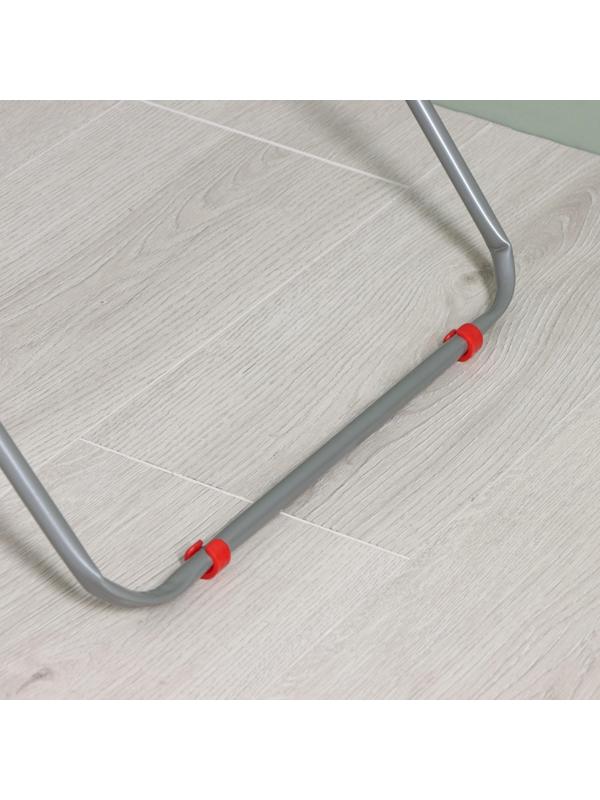 Сушилка для белья напольная «Rigel», рабочая длина 10 м, цвет серебро