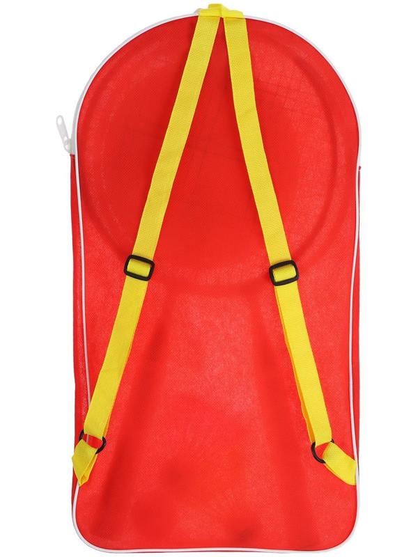 Набор для бадминтона «Пони»: 2 ракетки 44 см + 2 волан + мяч, в чехле, цвет красный