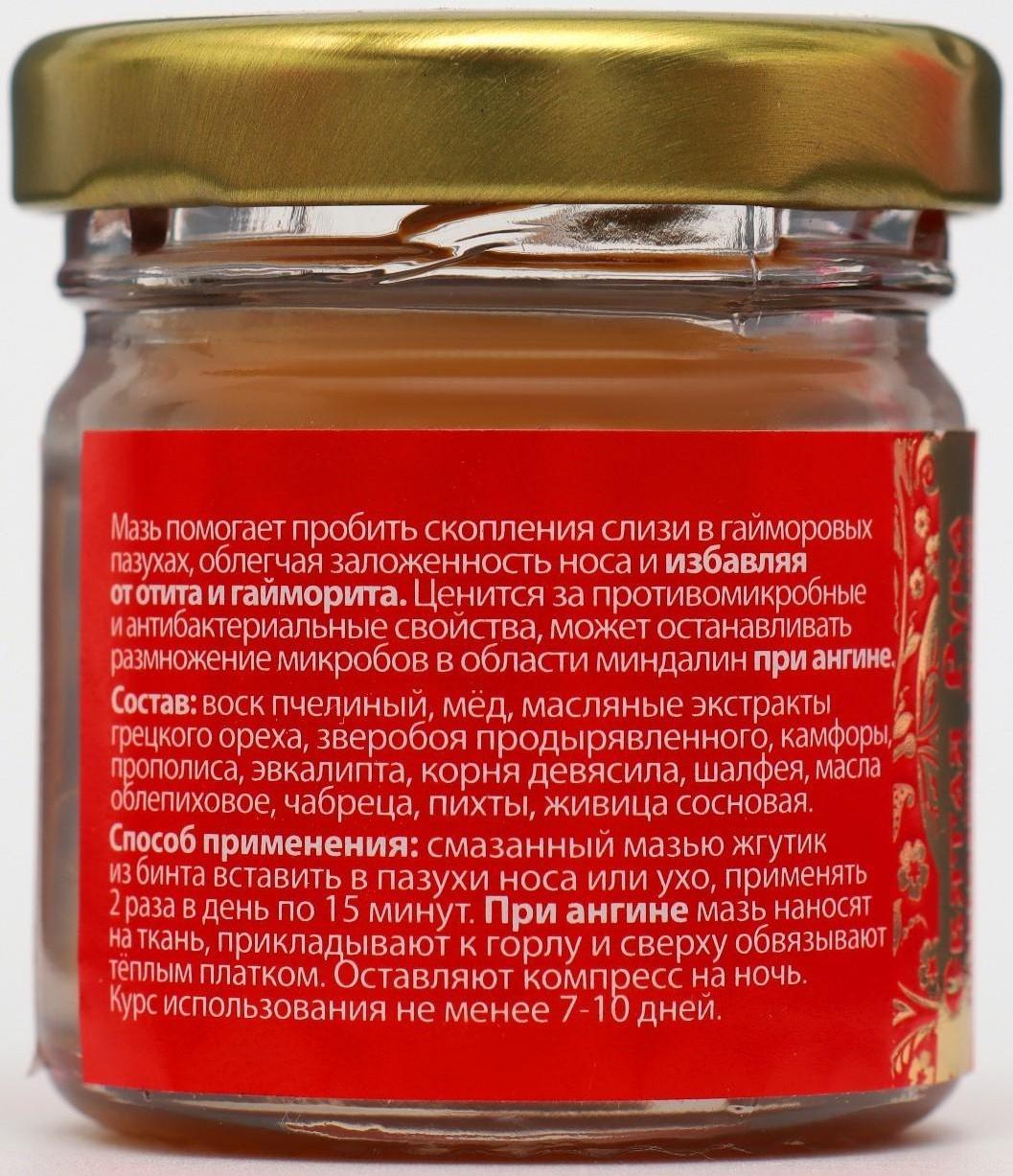 Мазь при простуде, ангине, отите и гайморите 