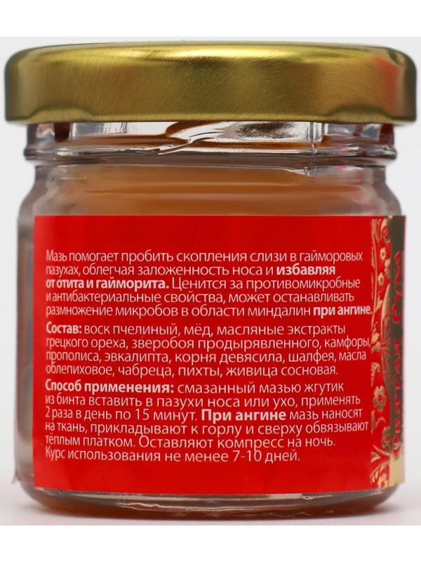 Мазь при простуде, ангине, отите и гайморите 