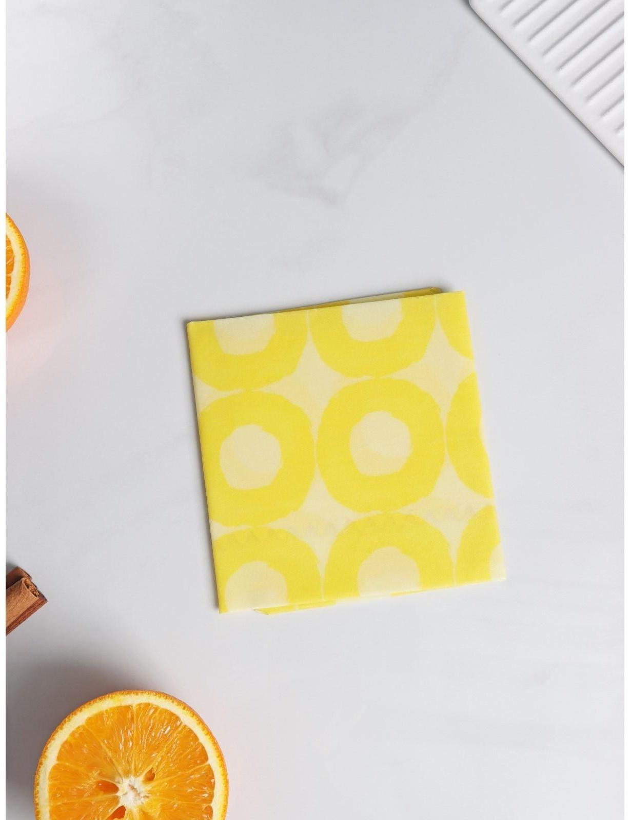 Салфетка из пчелиного воска для хранения продуктов, 40х40 см