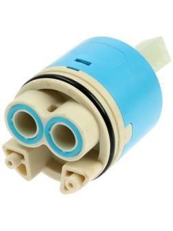 Картридж для смесителя ZEIN, d=40 мм, механизм керамика, корпус пластик, высокий, 1 шт.