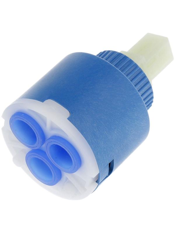 Картридж для смесителя ZEIN, d=40 мм, механизм керамика, корпус пластик, 1 шт.