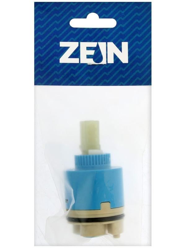 Картридж для смесителя ZEIN, d=40 мм, механизм керамика, корпус пластик, 1 шт.