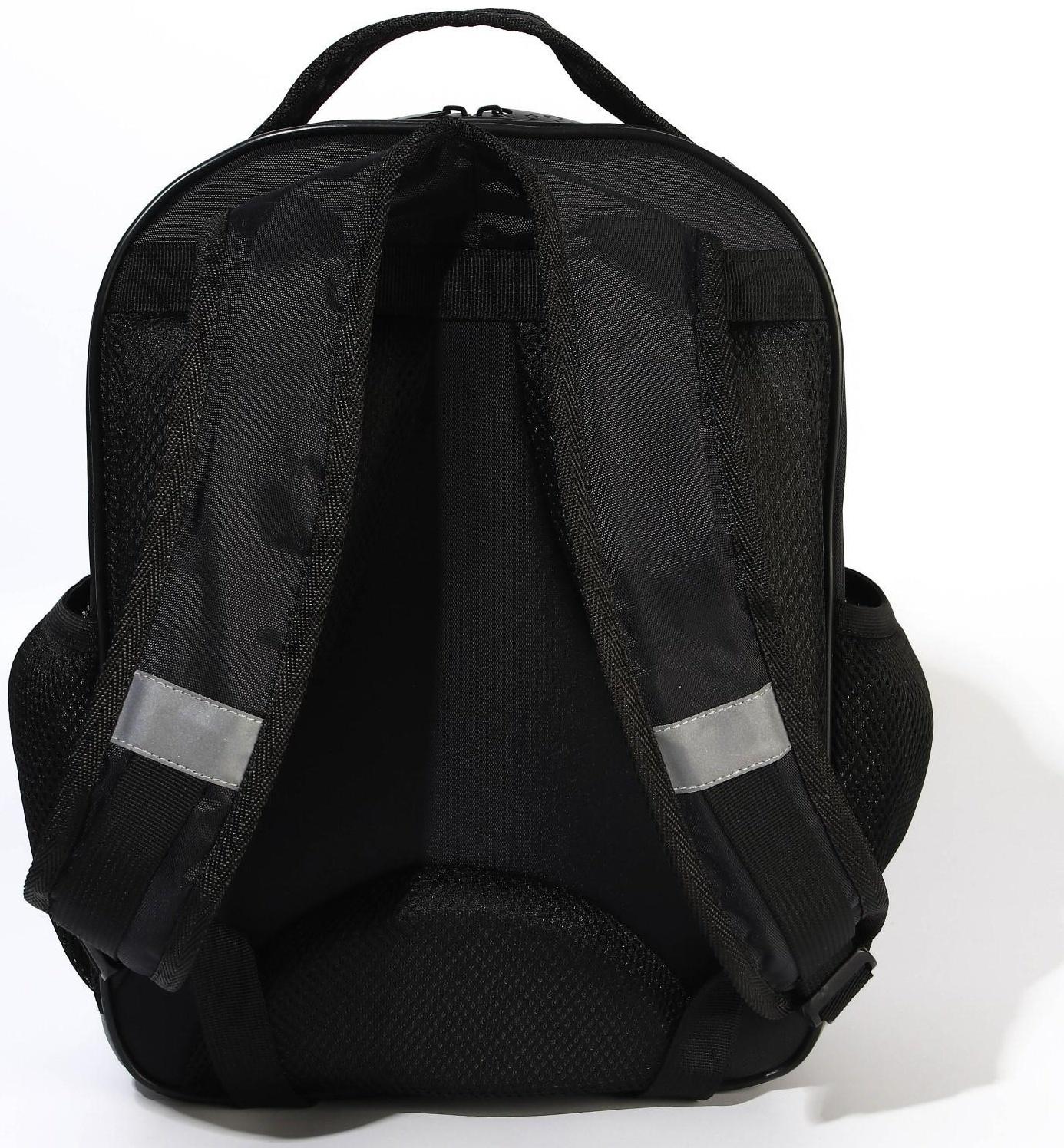 Рюкзак школьный с эргономической спинкой, 37х26х15 см, Человек-паук