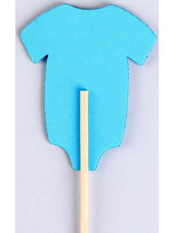 Шпажки «Гендерная вечеринка», в наборе 6 штук, голубой