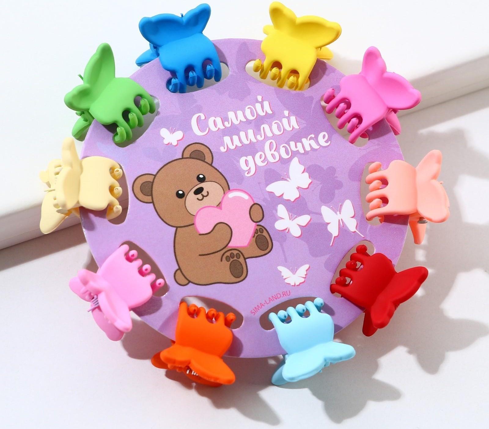 Набор крабиков для волос 