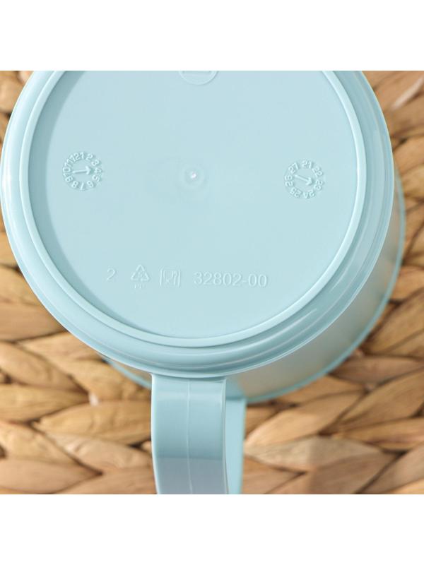 Кружка «Picnic», 400 мл, 10,9×8,1×10,1 см, цвет cветло-голубой