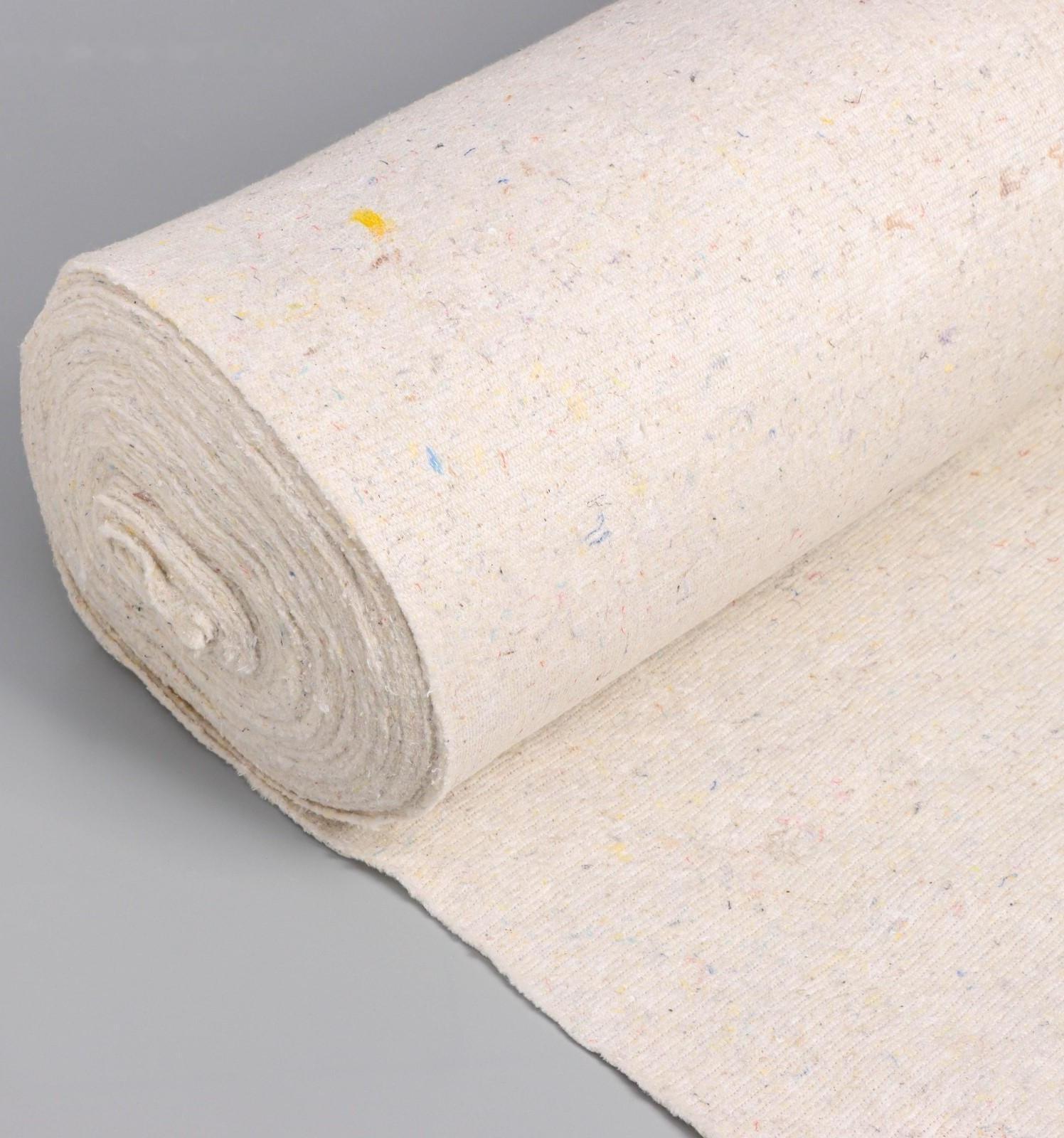 Полотно нетканое, 2,5 мм, длина 50 пог.м, ширина 75 см, плотность 200 г/м2