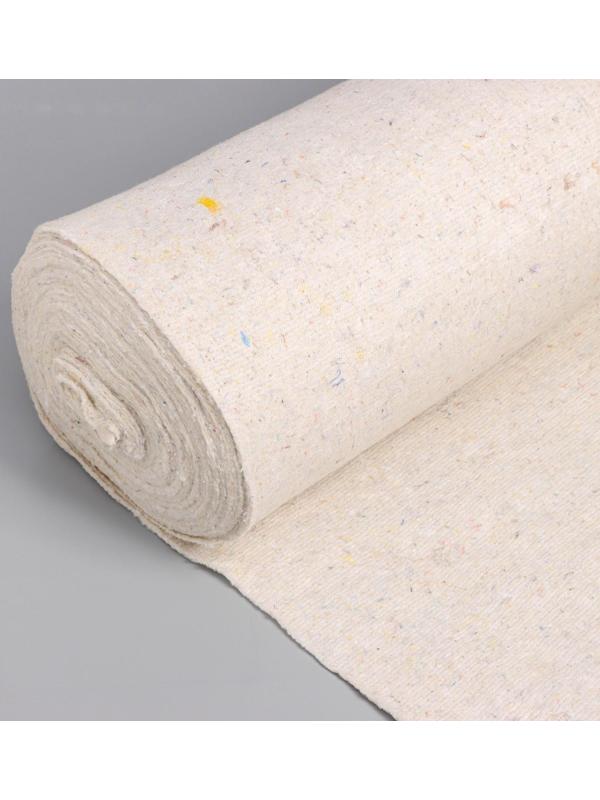 Полотно нетканое, 2,5 мм, длина 50 пог.м, ширина 75 см, плотность 200 г/м2