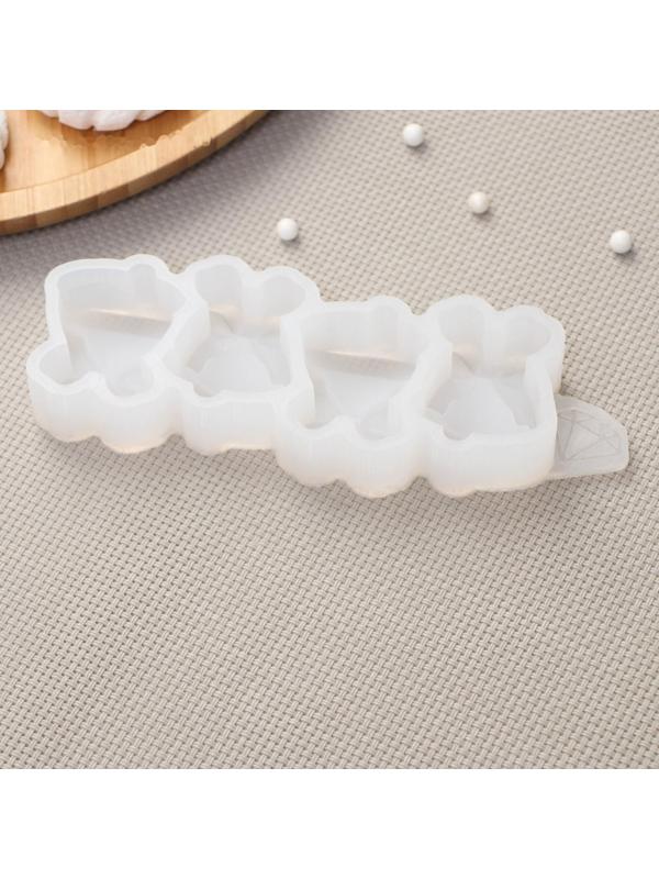 Силиконовый молд «Колокольчики», цвет прозрачный