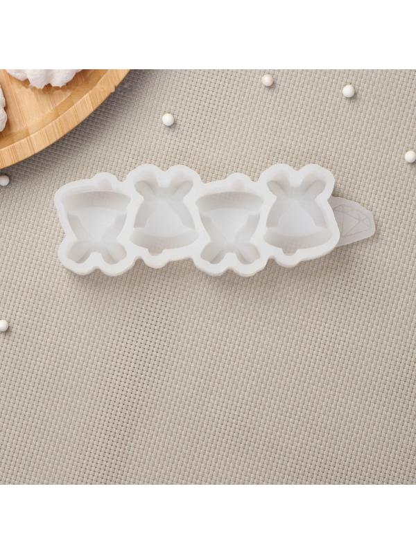 Силиконовый молд «Колокольчики», цвет прозрачный