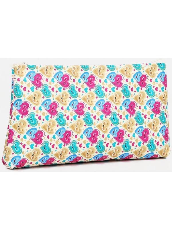 Косметичка на молнии, цвет разноцветный