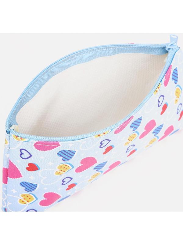 Косметичка на молнии, цвет разноцветный