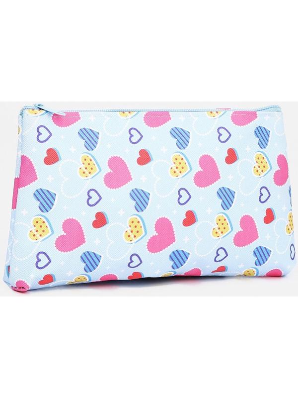 Косметичка на молнии, цвет разноцветный