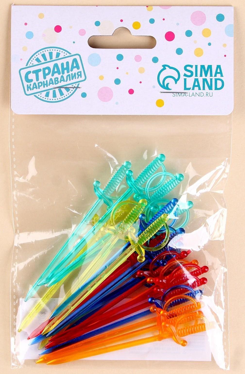 Шпажки для канапе «Шпага», в наборе 24 штук