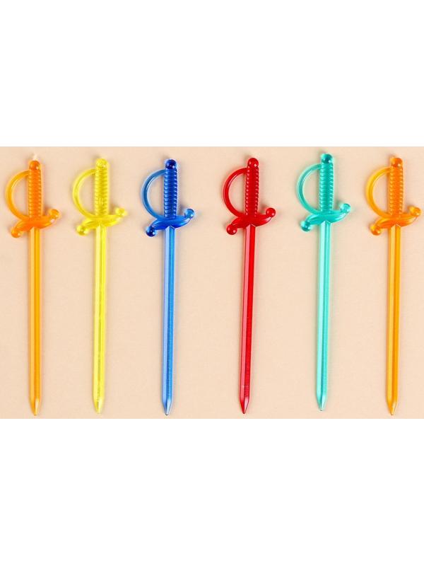 Шпажки для канапе «Шпага», в наборе 24 штук