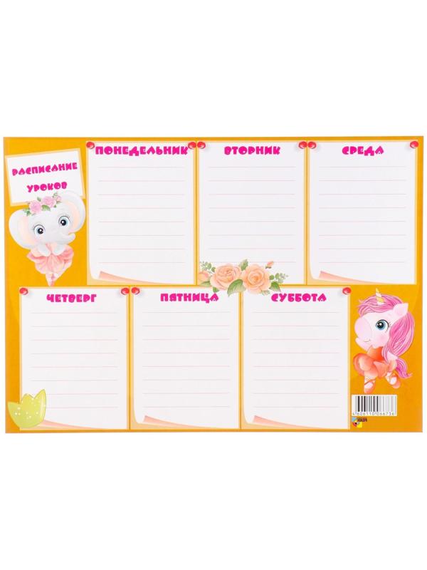 Расписание уроков 