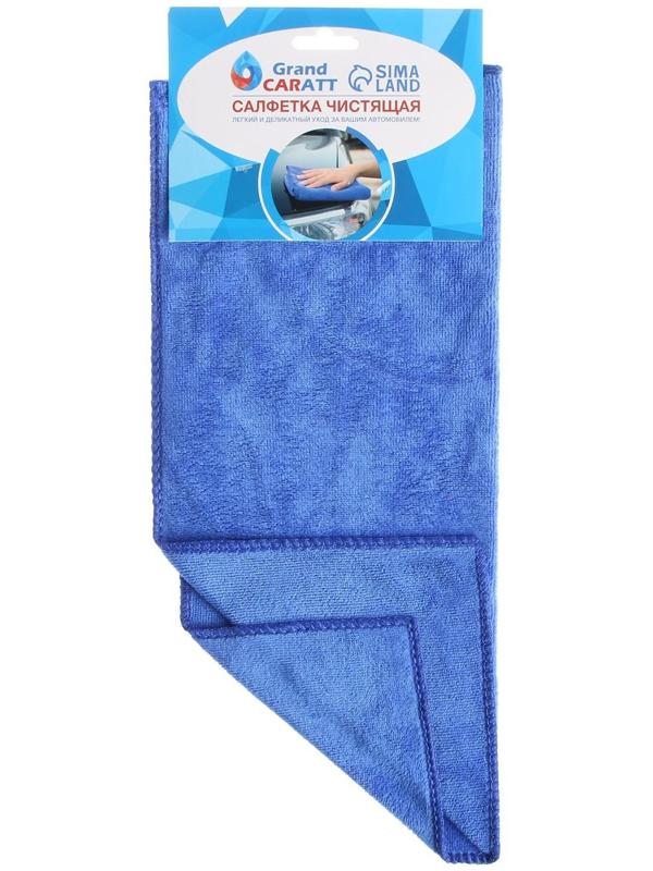 Салфетка для автомобиля Grand Caratt, микрофибра, 300 г/м², 35×40 см