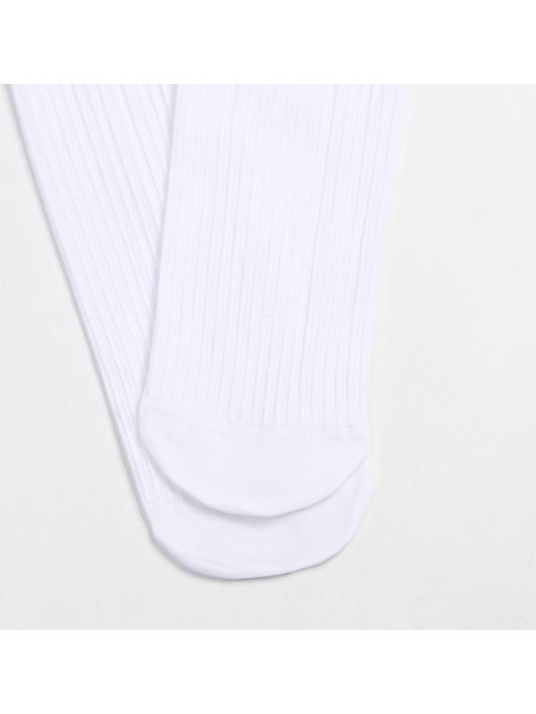 Колготки детские, цвет белый, рост 116-122 см