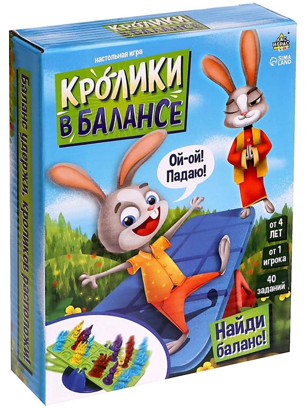 Настольная игра «Кролики в балансе»