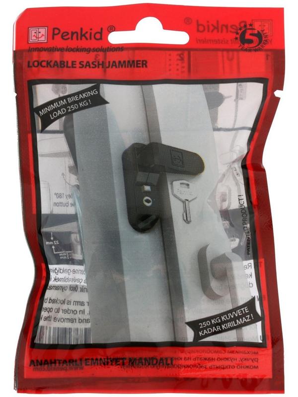 Замок безопасности (детский) Penkid secury, RAL-9016 , серый