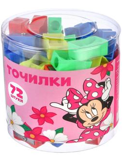 Точилка пластиковая «Классическая», МИКС, Минни Маус