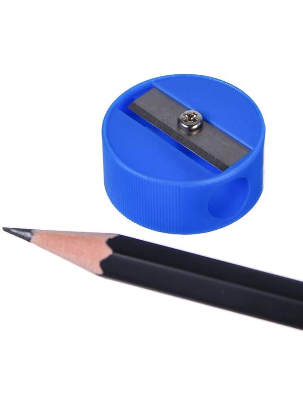 Точилка пластиковая «Круглая», МИКС, Мстители