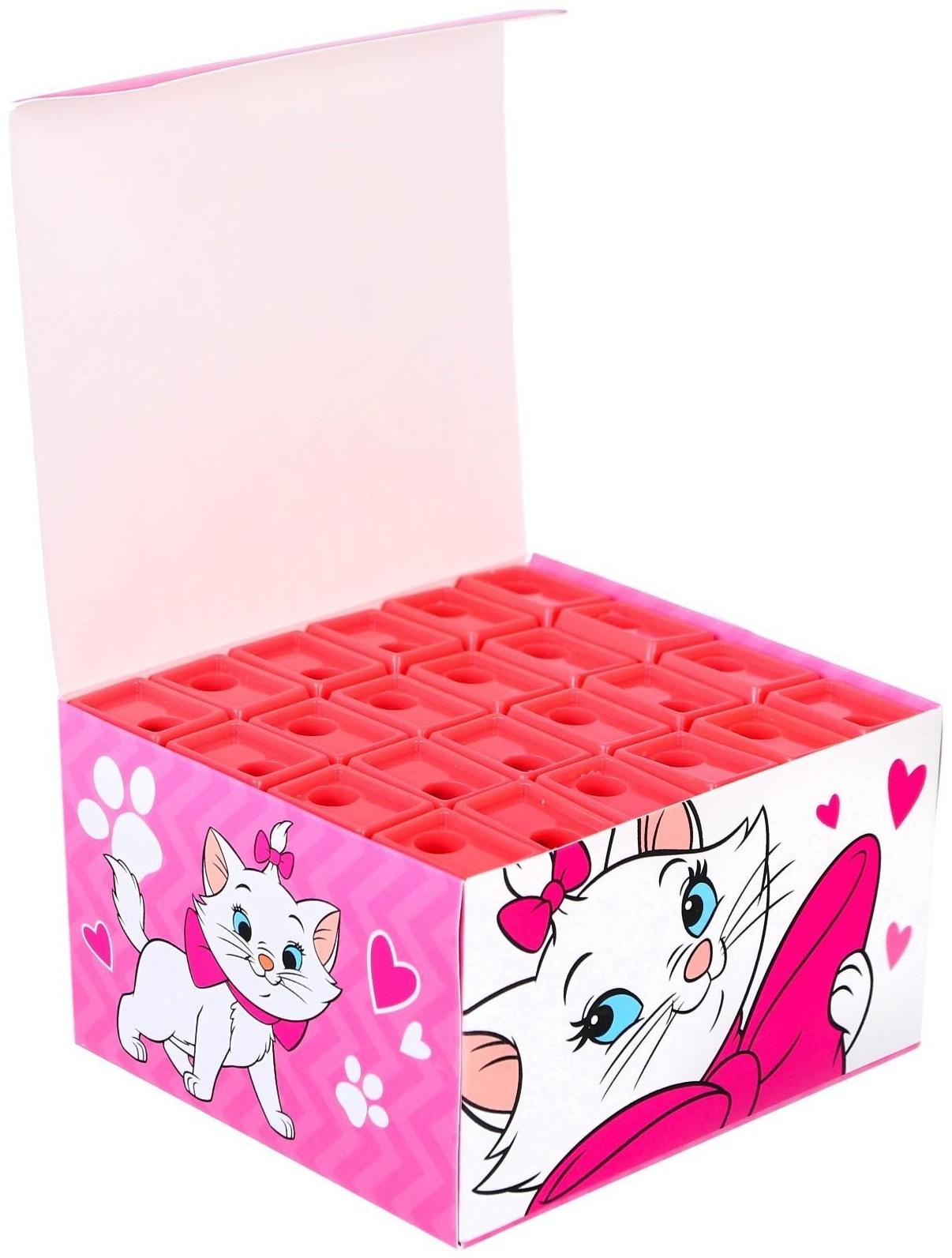 Точилка пластиковая прямоугольная, Коты аристократы