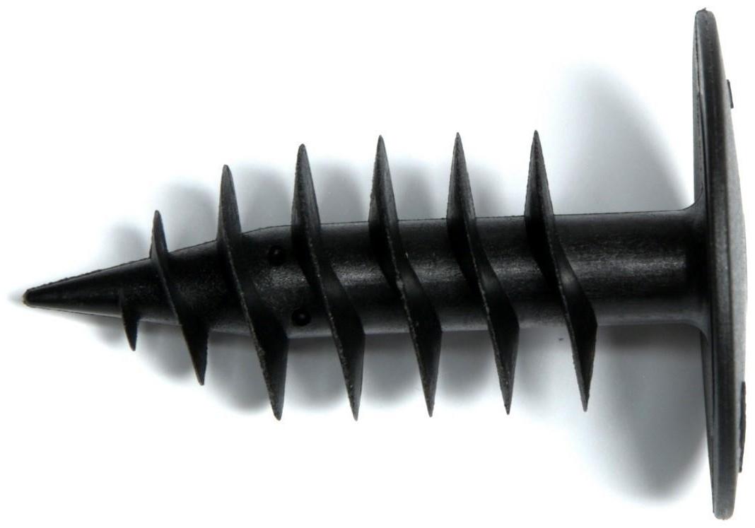 Дюбель ТУНДРА, для теплоизоляции, винтовой, 28х70 мм, 50 шт